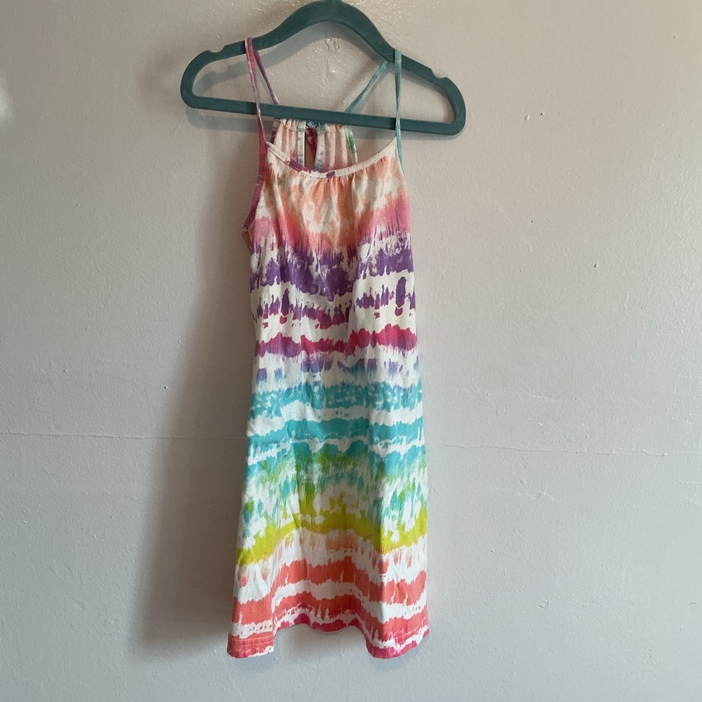 The Children's Place Pink and Purple Spaghetti Strap Sundress